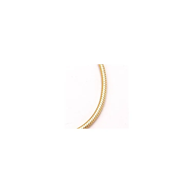 BNH slangekæde i 14 karat guld 42 cm x 1,2 mm