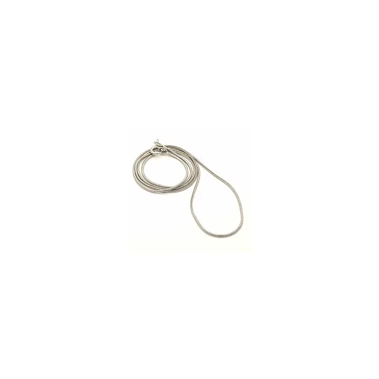BNH slangekæde i 14 karat hvidguld 50 cm x 1,6 mm