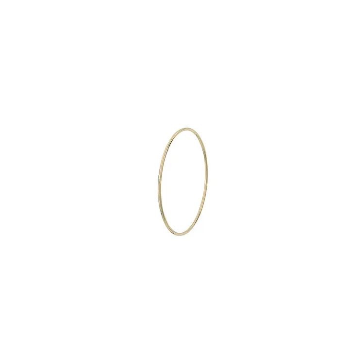 2 mm massiv BNH armring i 14 karat guld