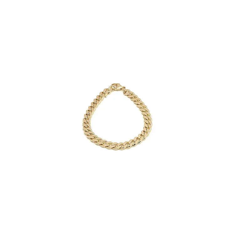 BNH panserarmbånd i 14 karat guld 21 cm x 6,1 mm