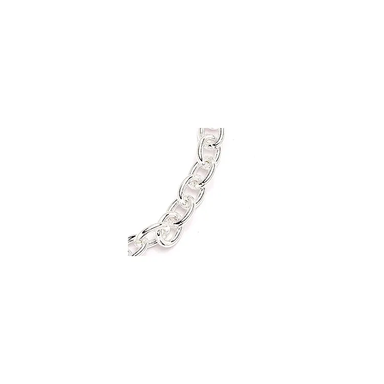 BNH anker rund armbånd i sølv 21 cm x 6,0 mm