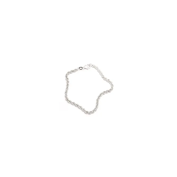Bnh cordelarmbånd i sølv 23 cm x 3,2 mm