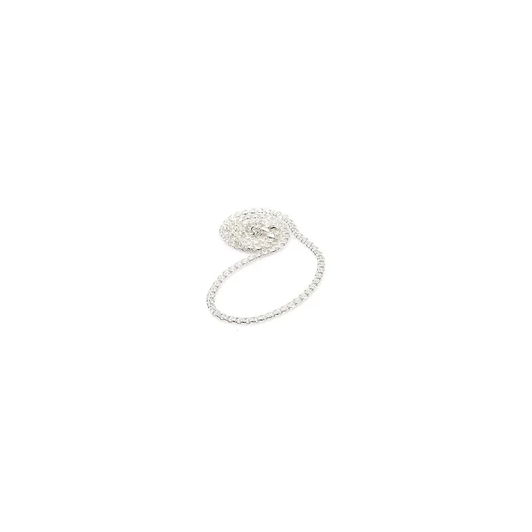 BNH bismarkkæde i sølv 60 cm x 3,5 mm