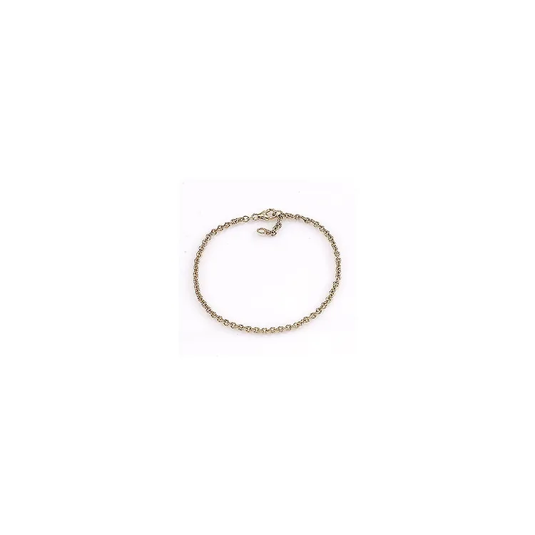 BNH ankelkæde i 14 karat guld 24-26 cm x 2,7 mm