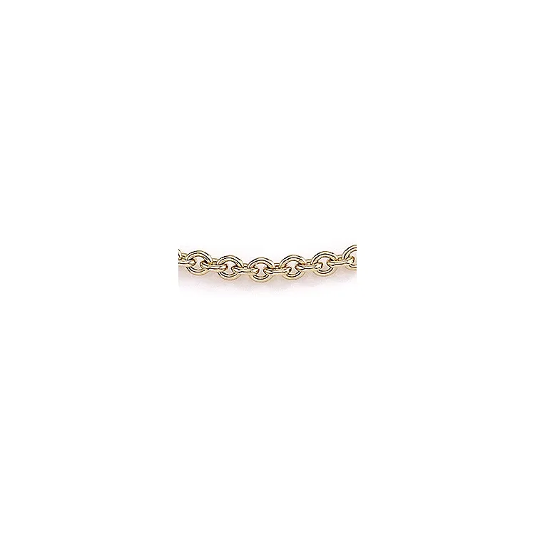 BNH ankelkæde i 14 karat guld 24-26 cm x 2,7 mm