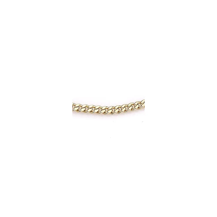 BNH ankelkæde i 8 karat guld 24-26 cm x 2,7 mm