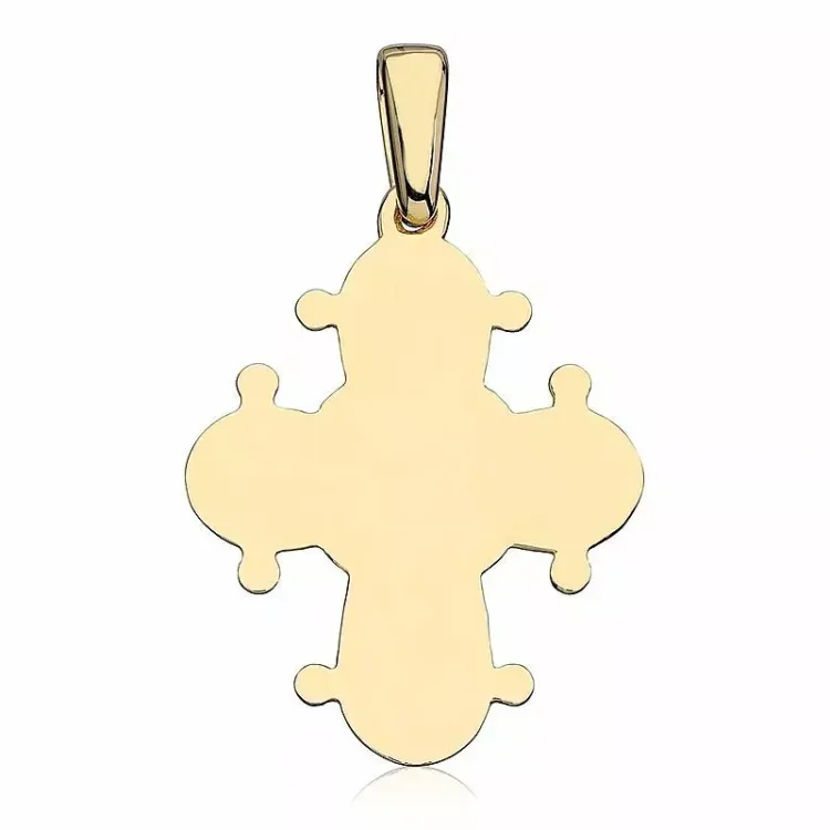 17 x 20 mm dagmarkors i 8 karat guld - Amoré