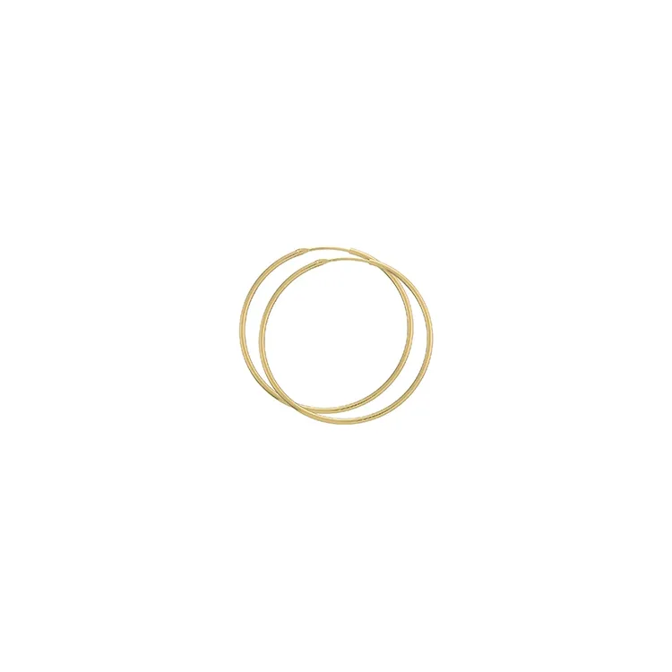 44 mm BNH creoler i 14 karat guld