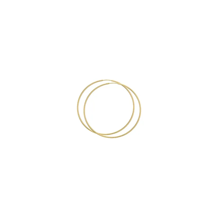 62 mm BNH Creoler øreringe i 14 karat guld
