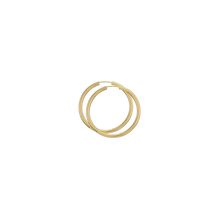 40 mm BNH Creoler øreringe i 14 karat guld