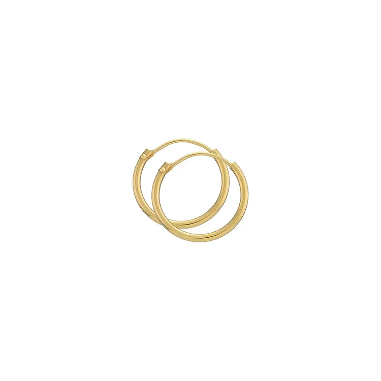 15 mm BNH creoler i 8 karat guld