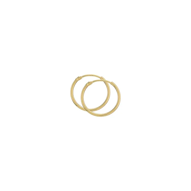 17,5 mm BNH creoler i 8 karat guld