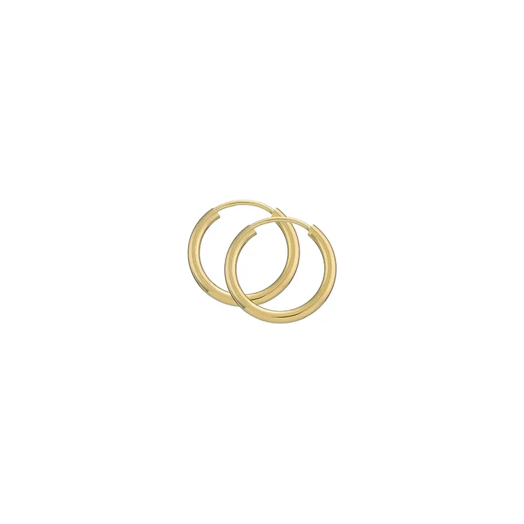 15 mm BNH creoler i 8 karat guld