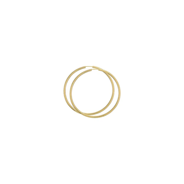 60 mm BNH Creoler øreringe i 8 karat guld