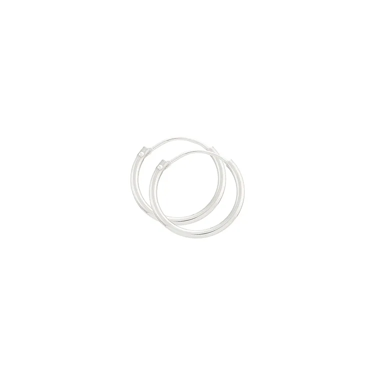 15 mm BNH creoler i sølv