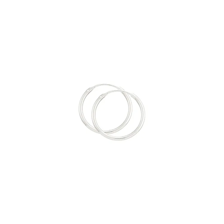 20 mm BNH creoler i sølv