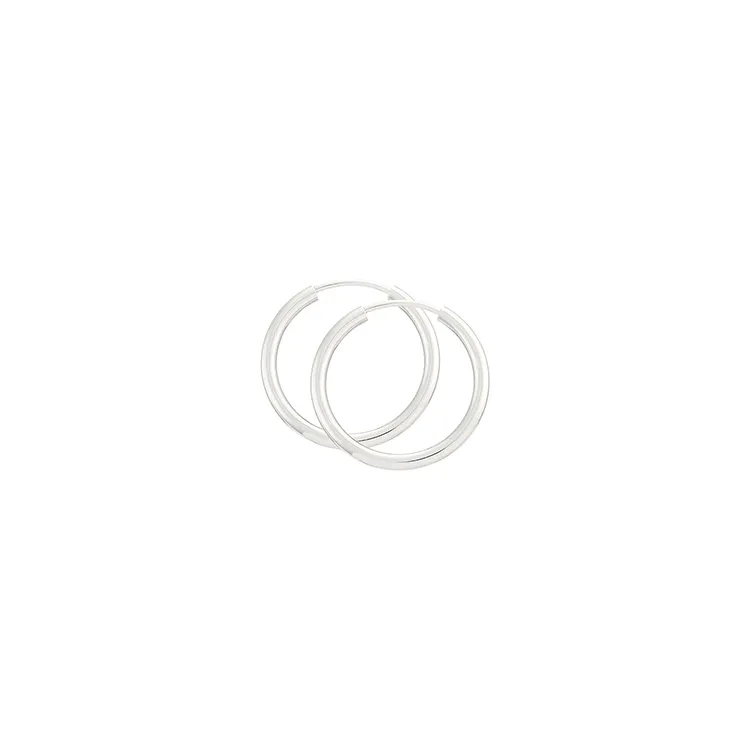 20 mm BNH creoler i sølv
