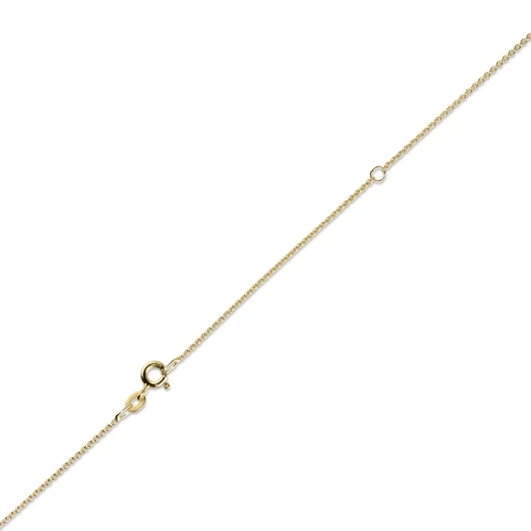 BNH anker rund halskæde i 14 karat guld 45 - 50 cm x 1,5 mm
