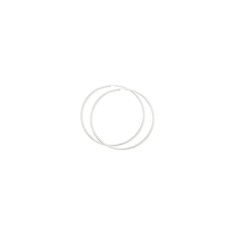 80 mm BNH creoler i sølv