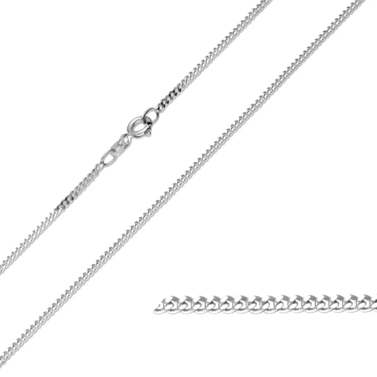 BNH panserkæde i sølv 36 cm x 1,8 mm