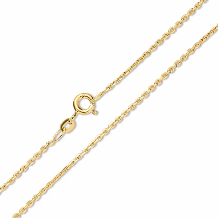 Ankerkæde i 9 karat guld 42-45 cm x 1,3 mm