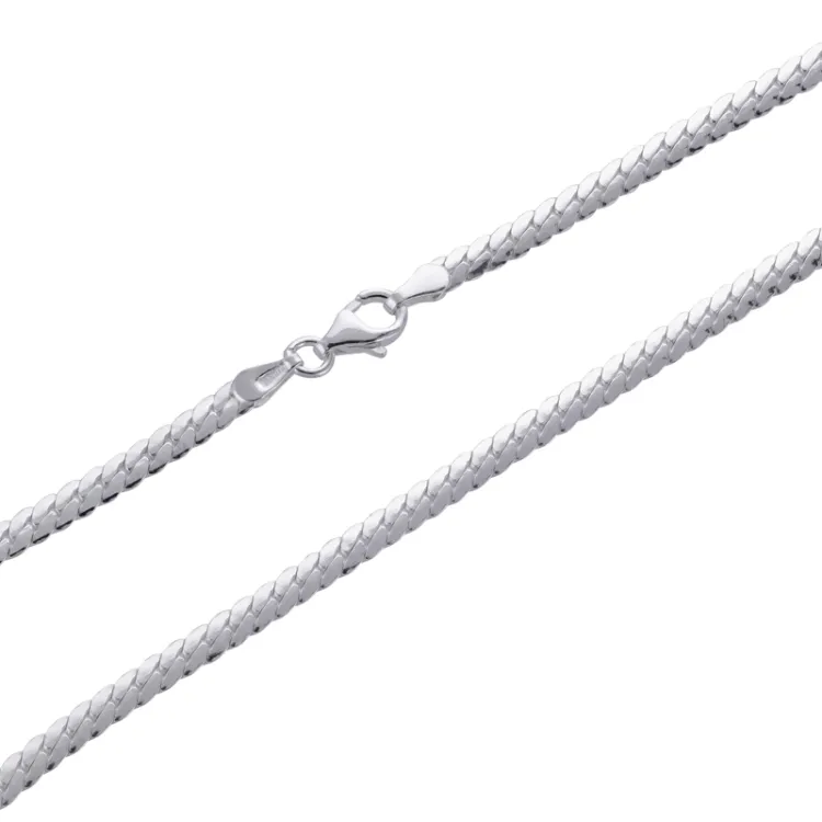 Victoriahalskæde i sølv 50 cm x 2,9 mm