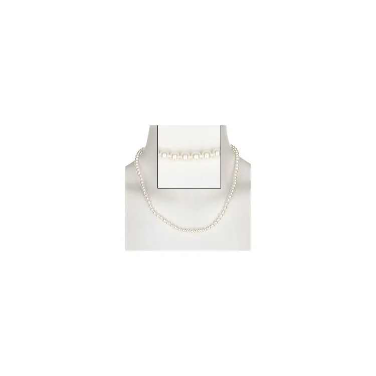 50 cm aaa-graded perlekæder med ferskvandsperle.