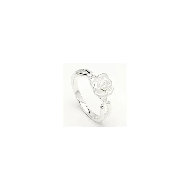 Rose ring i sølv