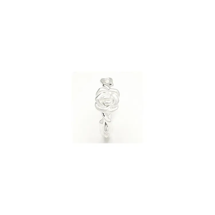 Rose ring i sølv