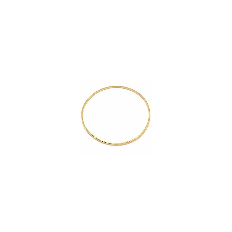 armbånd i forgyldt sølv 65 mm x 65 mm x 2,0 mm