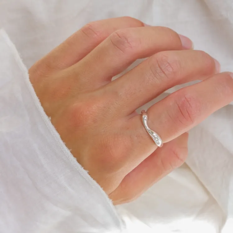 ring i sølv - Lumé Essence