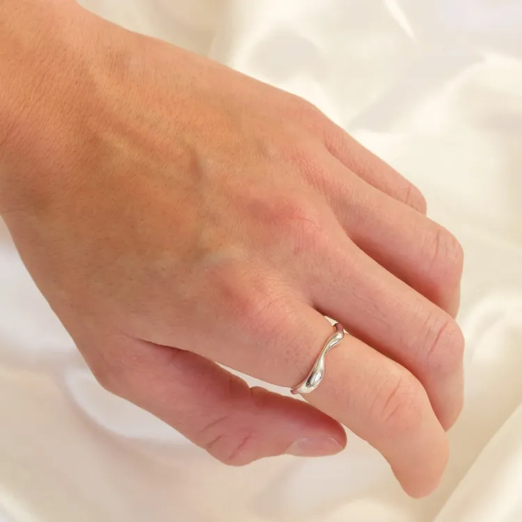 ring i sølv - Lumé Essence