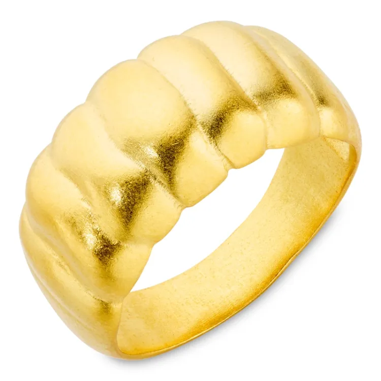 ring i forgyldt messing - Eliné