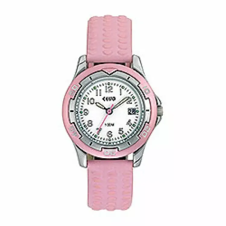 lyserød børneur Club time A65168-2S0A