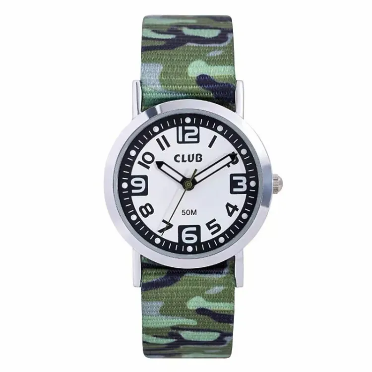 grøn Club time børneur A65184S12A