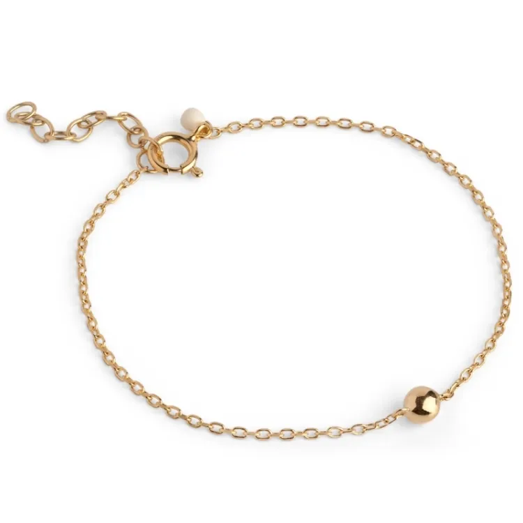 Enamel Balloon Plain armbånd i forgyldt sølv