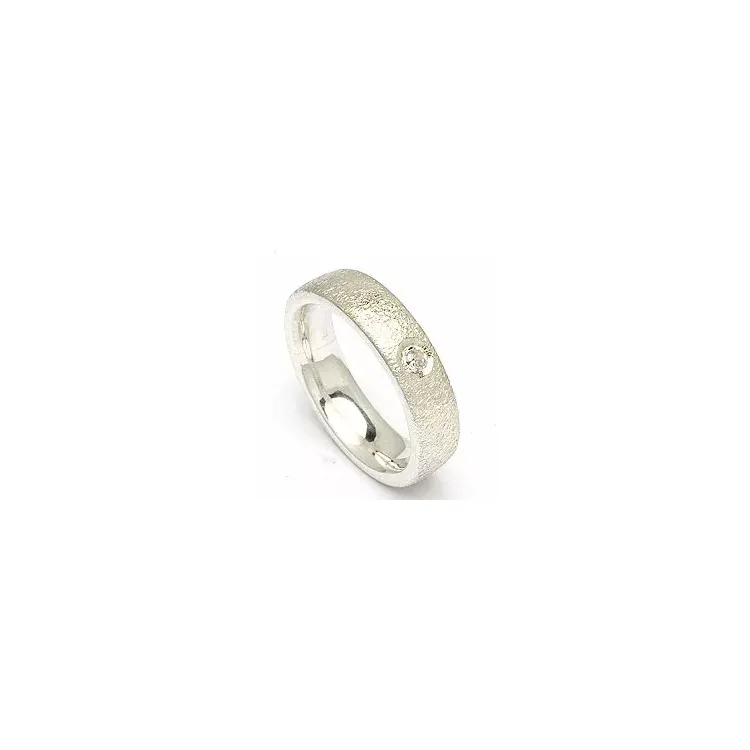 Kollektionsprøve zirkon ring i sølv