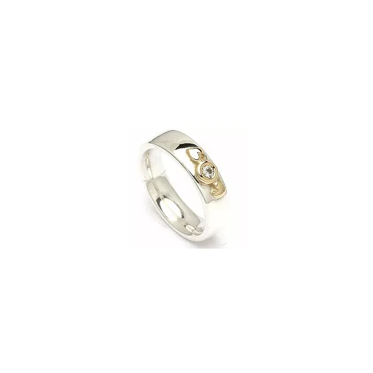 Kollektionsprøve zirkon ring i sølv