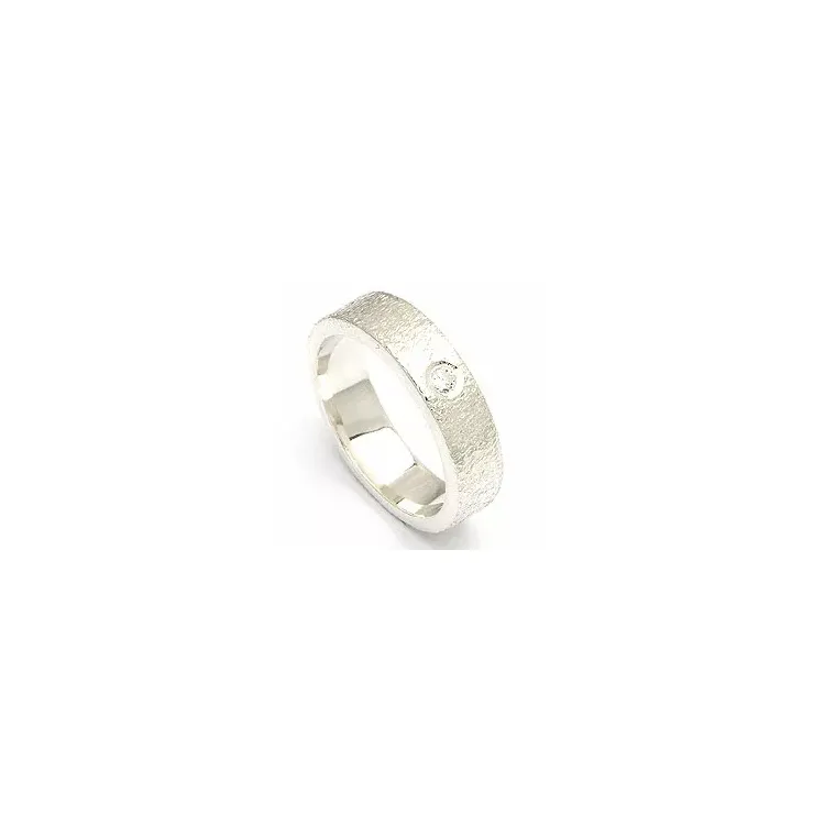 Kollektionsprøve zirkon ring i sølv