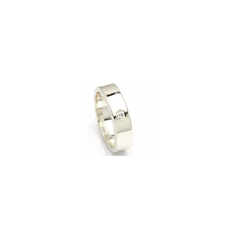 Kollektionsprøve zirkon ring i sølv