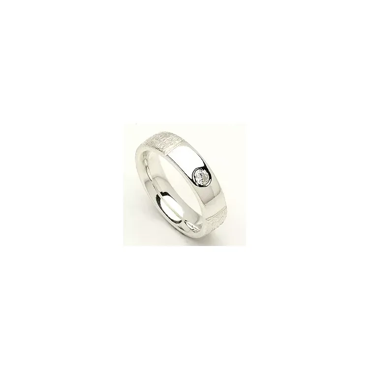 Kollektionsprøve zirkon ring i sølv