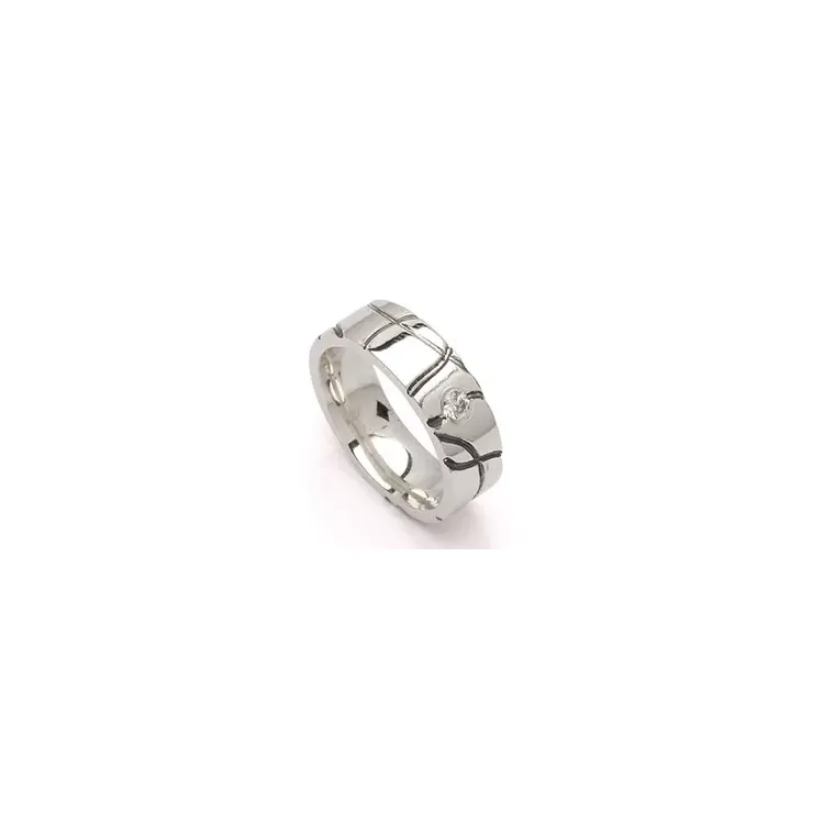 Kollektionsprøve zirkon ring i sølv