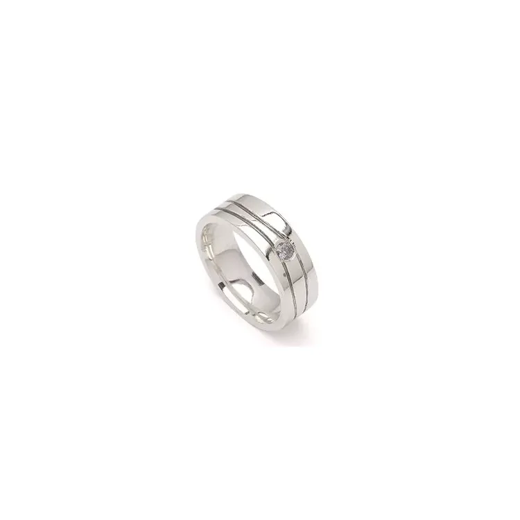 Kollektionsprøve zirkon ring i sølv