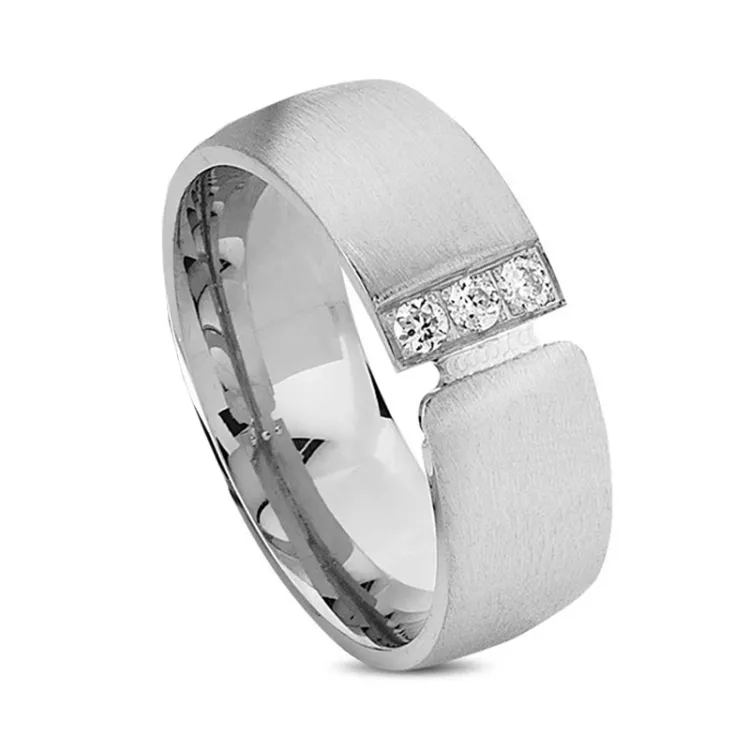 Kollektionsprøve zirkon ring i sølv