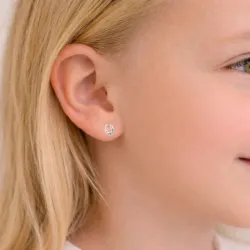 hestesko øreringe i sølv - Little Ones
