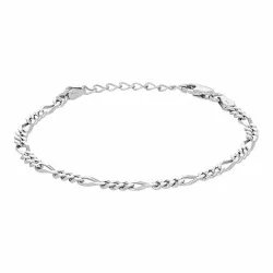 Nordahl andersen armbånd i rhodineret sølv