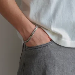 Nordahl andersen armbånd i stål