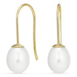 7 mm ørekroge i 9 karat guld - Gold Collection