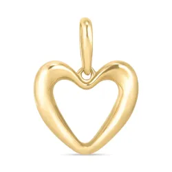 hjerte vedhæng i 9 karat guld - Gold Collection