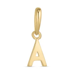 bogstav A vedhæng i 9 karat guld - My Letter